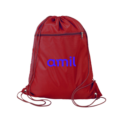 Amil  Q-Tees - Polyester Cinchpack