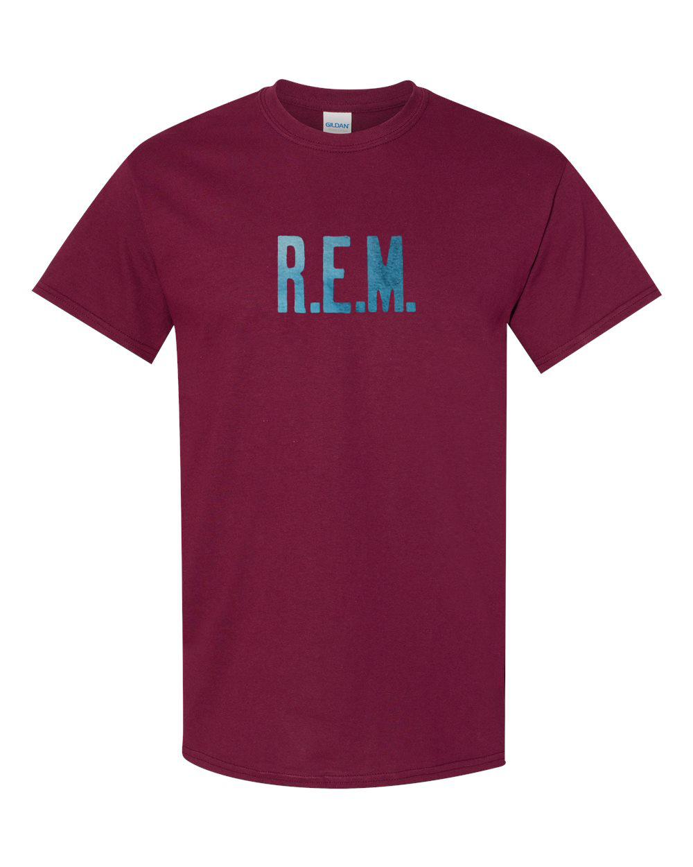 Men's R.E.M. Blue Gildan Heavy Cotton T-Shirt