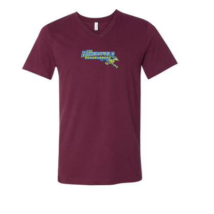 CSU-Bakersfield Roadrunners BELLA  CANVAS - Jersey V-Neck T-Shirt