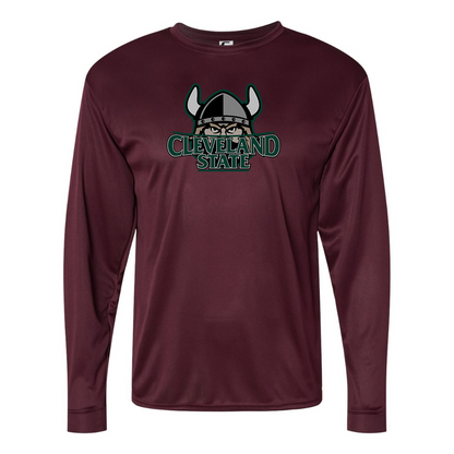 Men's  Cleveland State Vikings Performance Long Sleeve T-Shirt