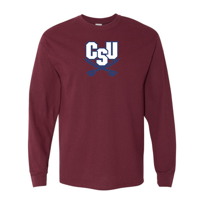 Men's CSU Buccaneers  Gildan Heavy Cotton Long Sleeve T-Shirt