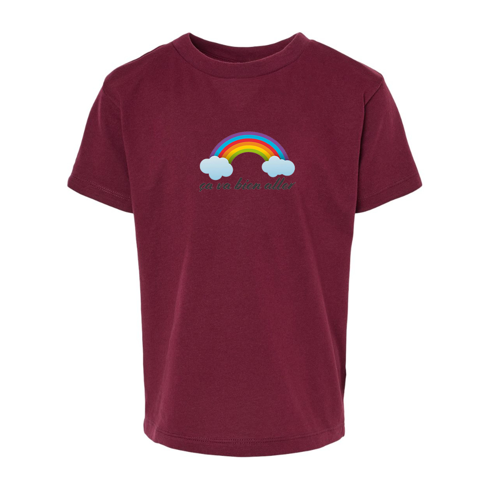 Ça va bien aller BELLA  CANVAS Toddler Jersey Tee