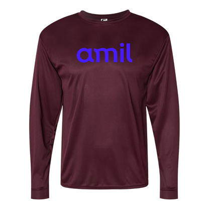 Men's  Amil  Performance Long Sleeve T-Shirt
