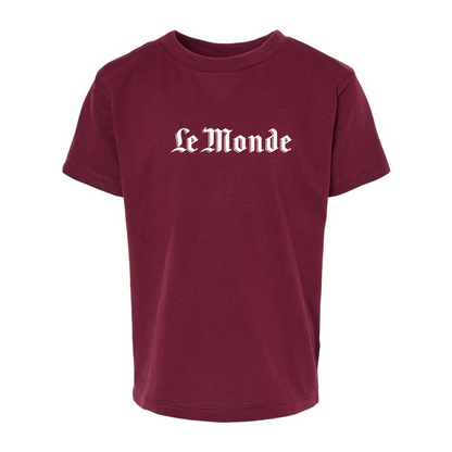 Le Monde BELLA  CANVAS Toddler Jersey Tee