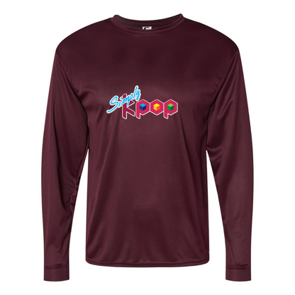 Men's Simply Kpop Performance Long Sleeve T-Shirt
