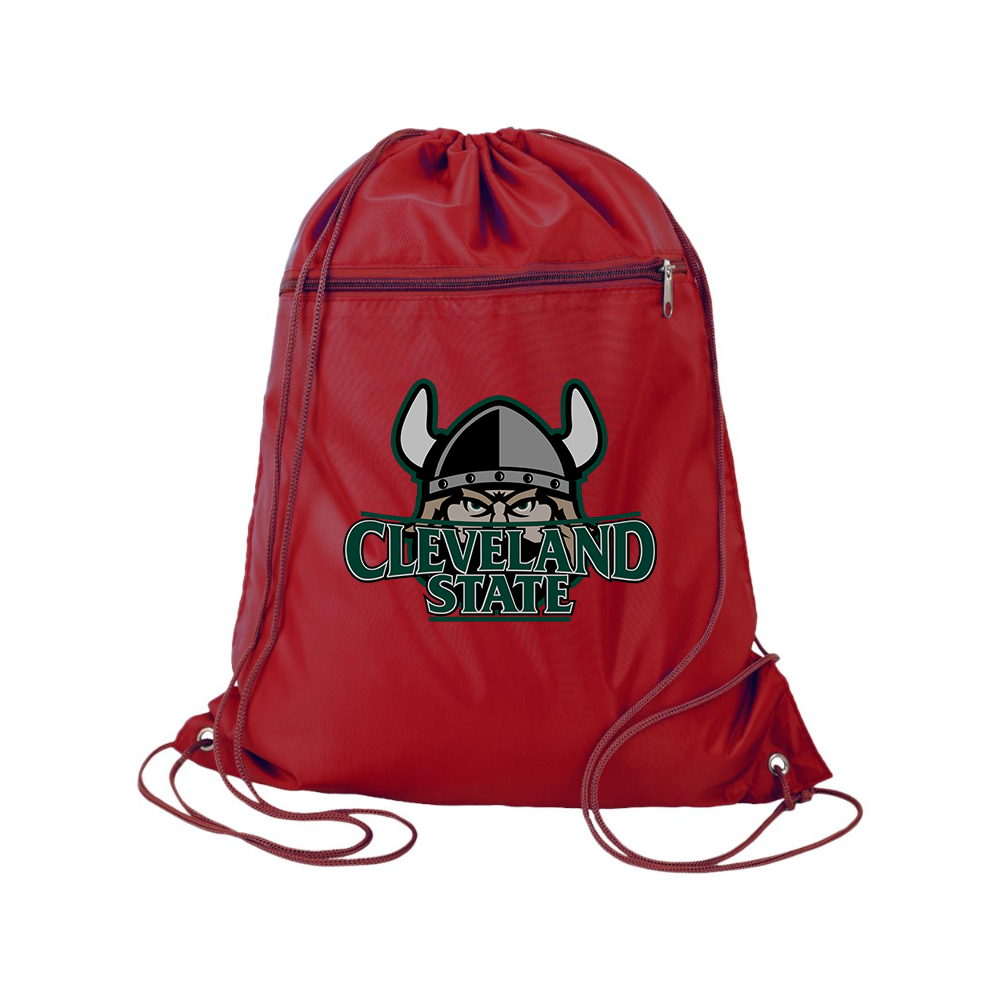 Cleveland State Vikings   Q-Tees - Polyester Cinchpack