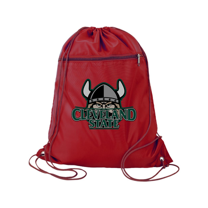 Cleveland State Vikings   Q-Tees - Polyester Cinchpack