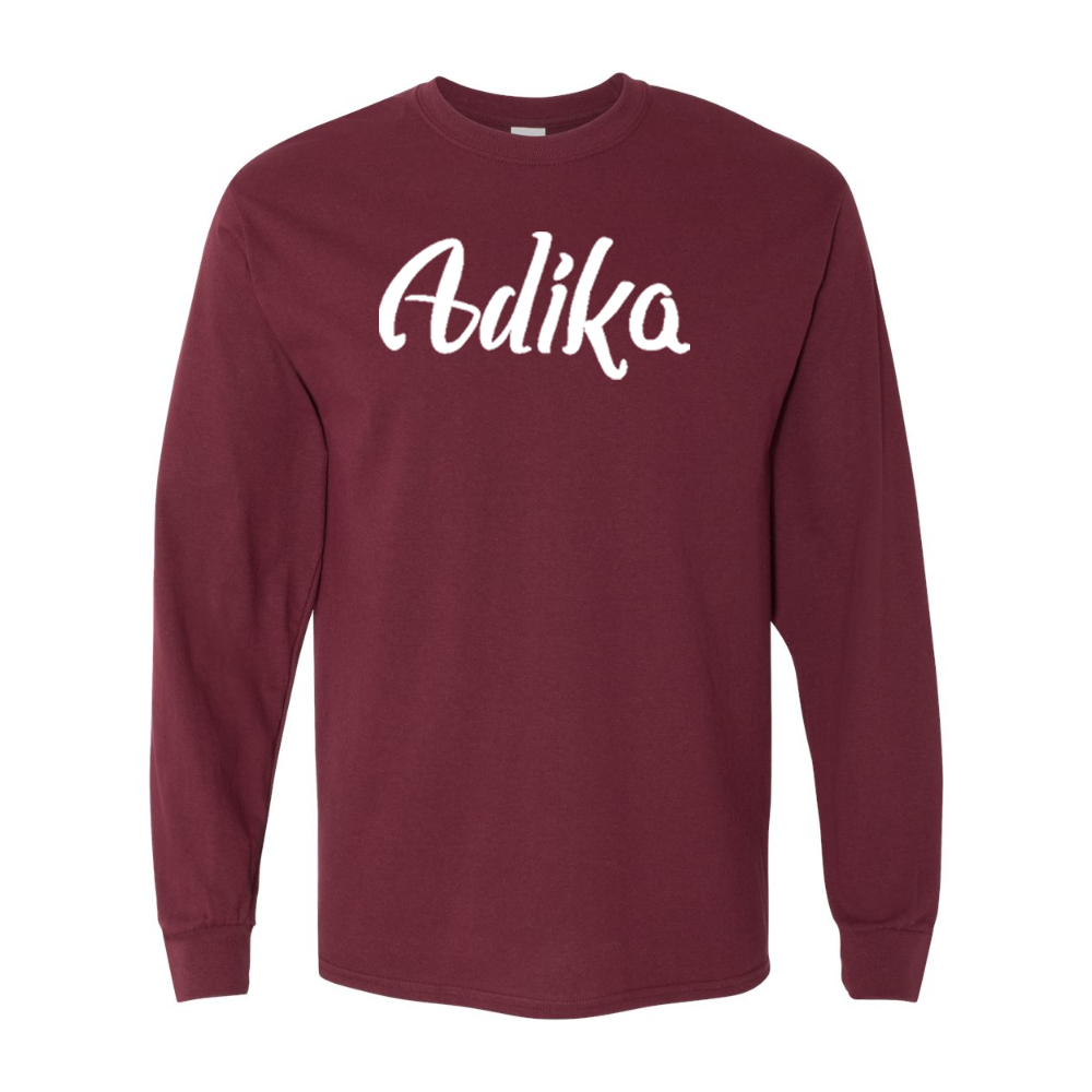 Men's Adika  Gildan Heavy Cotton Long Sleeve T-Shirt