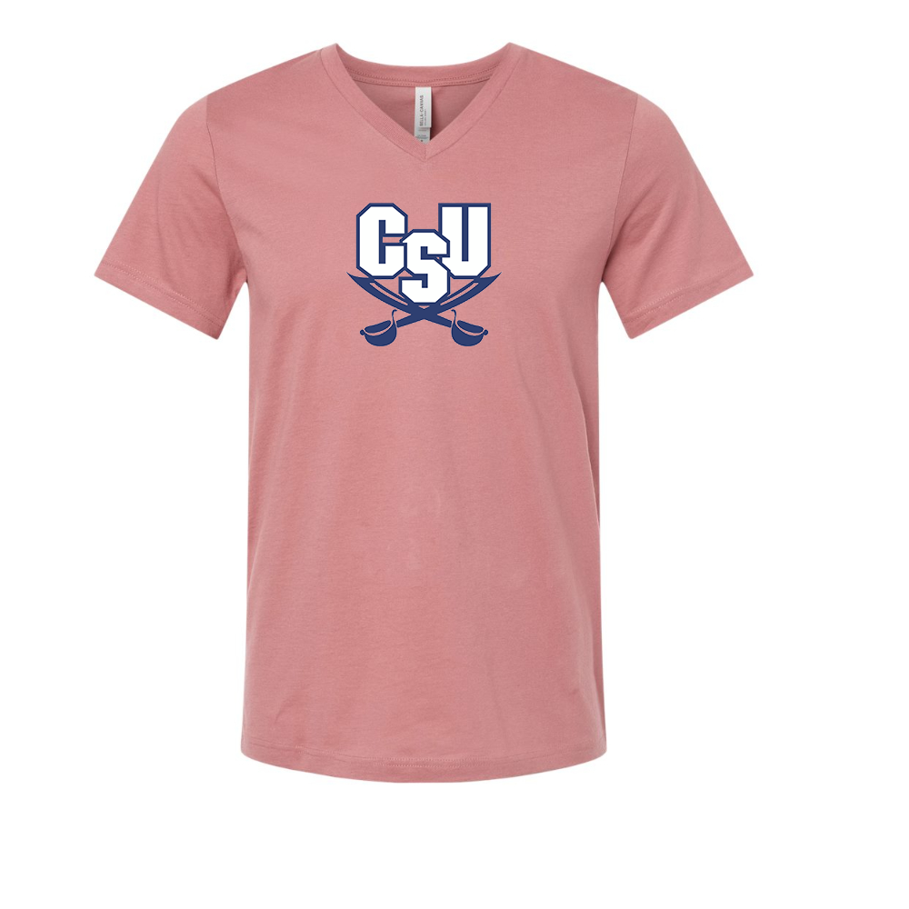 CSU Buccaneers   BELLA  CANVAS - Jersey V-Neck T-Shirt