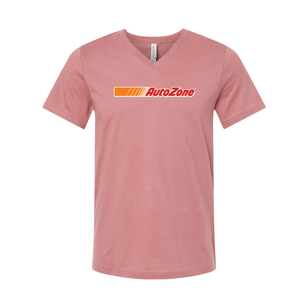 AutoZone Logo BELLA  CANVAS - Jersey V-Neck T-Shirt