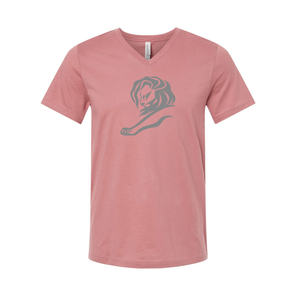 Cannes Lions  BELLA  CANVAS - Jersey V-Neck T-Shirt