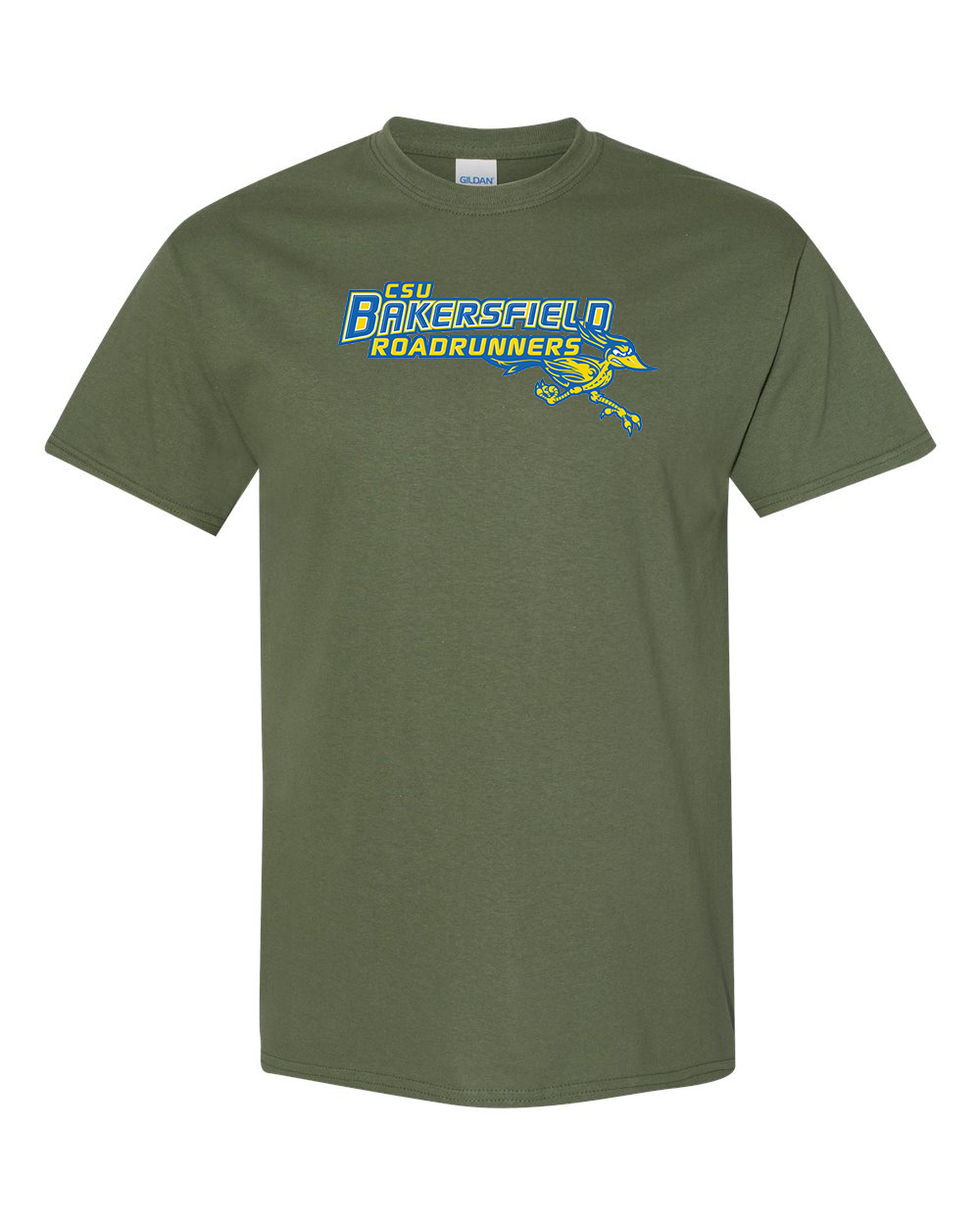 Men's  CSU-Bakersfield Roadrunners Gildan Heavy Cotton T-Shirt
