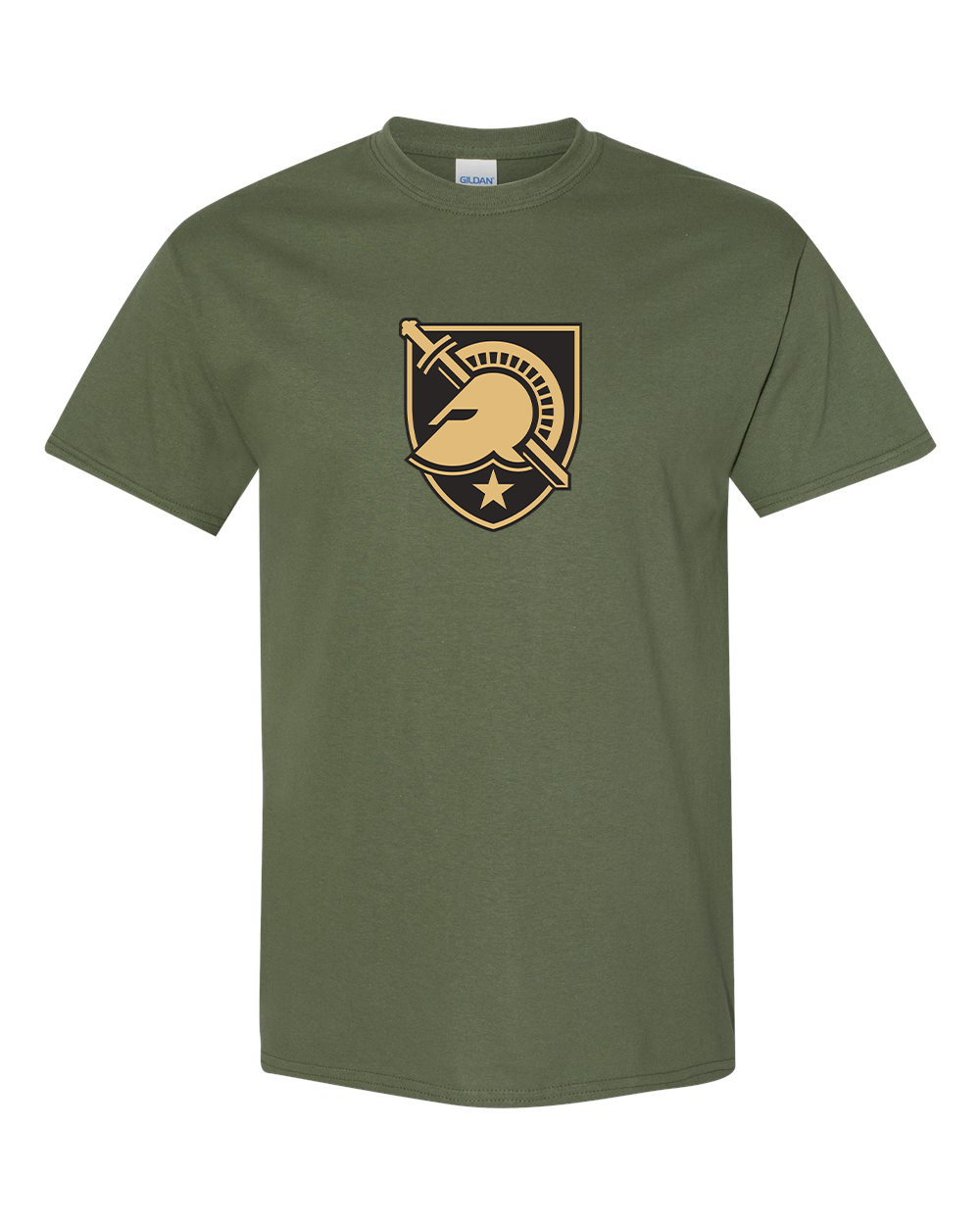 Men's  Army Black Knights  Gildan Heavy Cotton T-Shirt