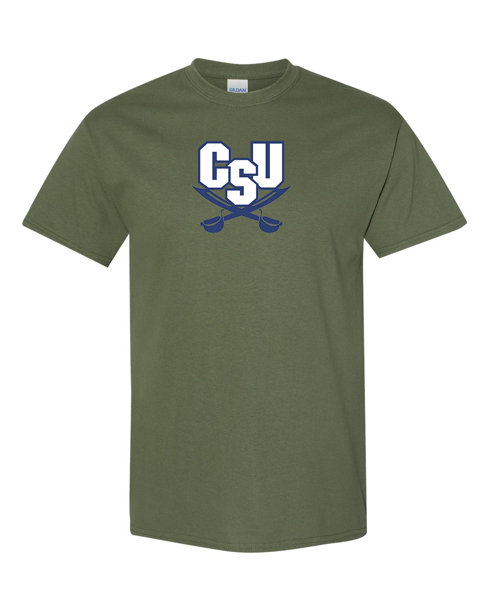 Men's  CSU Buccaneers  Gildan Heavy Cotton T-Shirt
