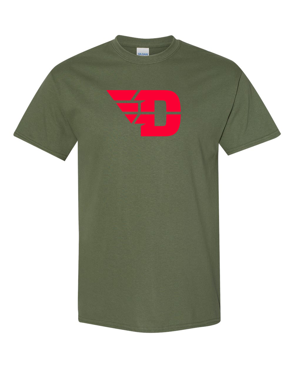 Men's Dayton Flyers  Gildan Heavy Cotton T-Shirt