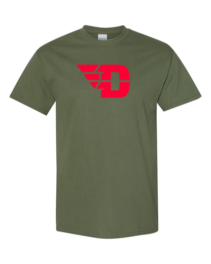 Men's Dayton Flyers  Gildan Heavy Cotton T-Shirt