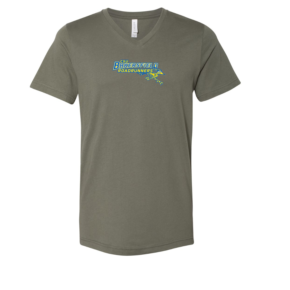 CSU-Bakersfield Roadrunners BELLA  CANVAS - Jersey V-Neck T-Shirt