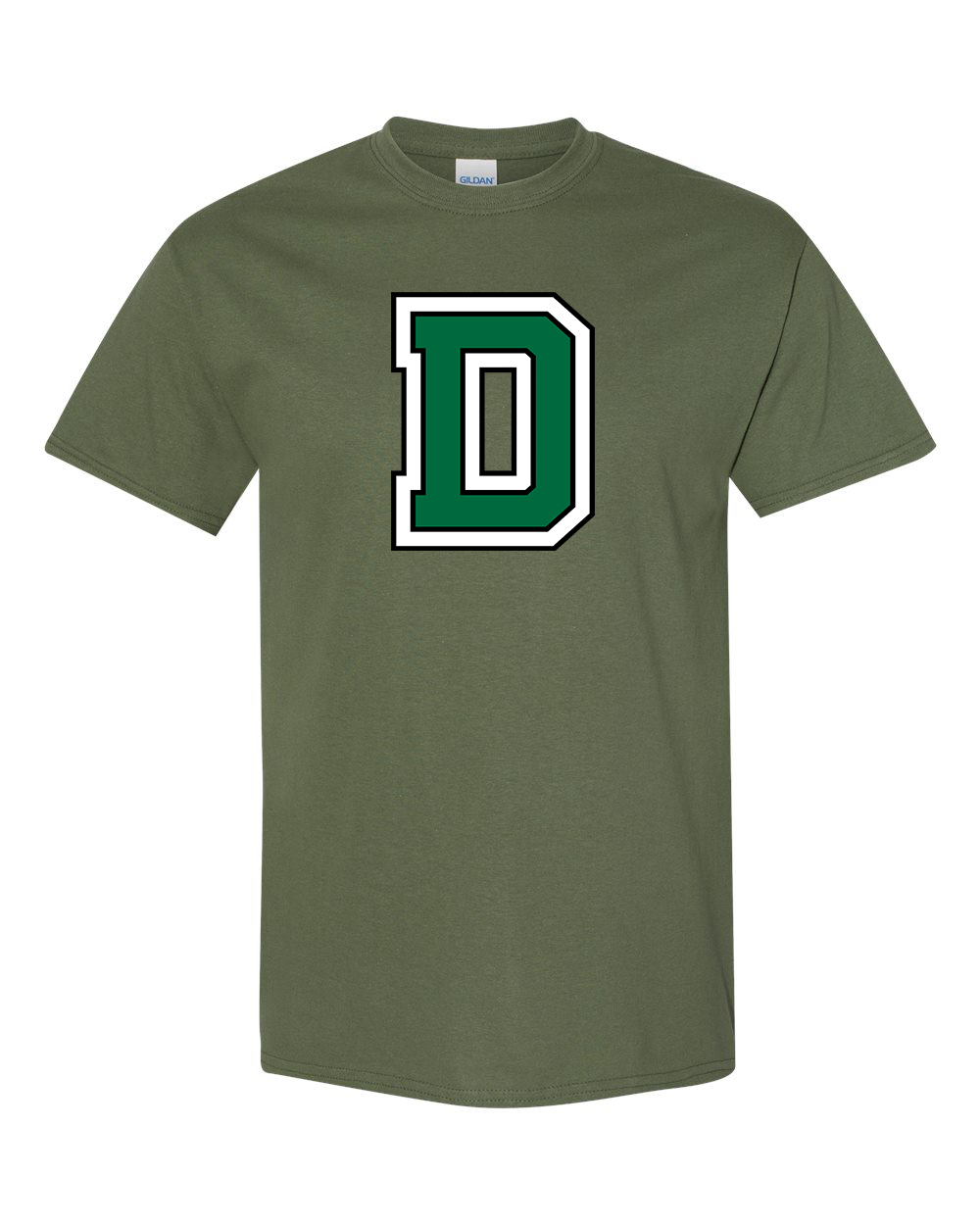 Men's  Dartmouth Big Green Gildan Heavy Cotton T-Shirt