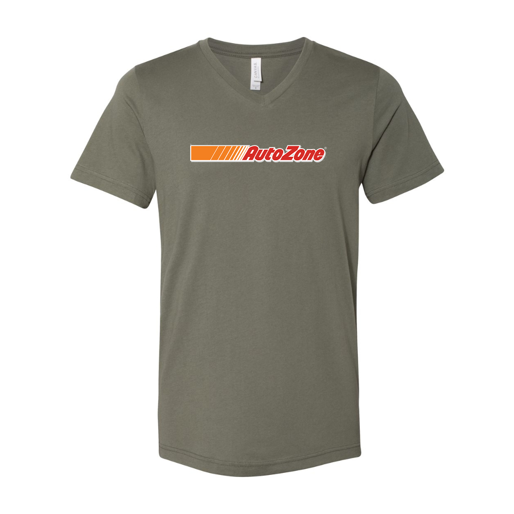 AutoZone Logo BELLA  CANVAS - Jersey V-Neck T-Shirt