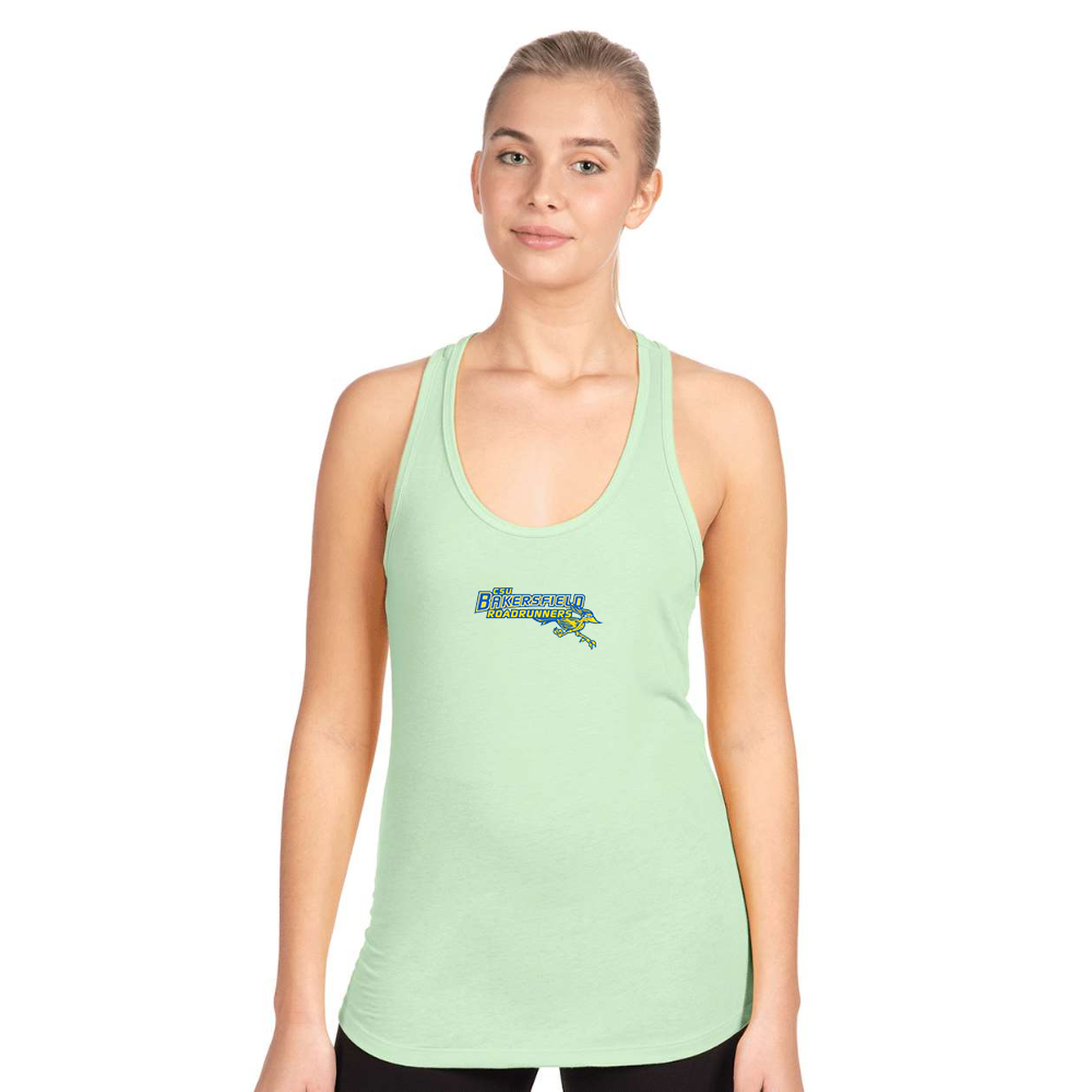 Women's CSU-Bakersfield Roadrunners Next Level Ideal Racerback Tank