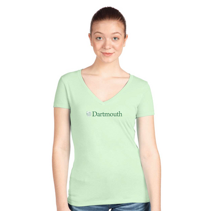 Women's Dartmouth College Next Level V-Neck T-Shirt