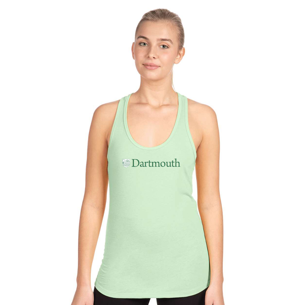 Women's Dartmouth College Next Level Ideal Racerback Tank