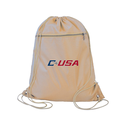 Conference USAl  Q-Tees - Polyester Cinchpack