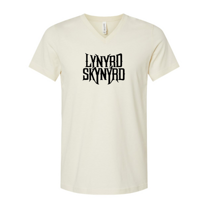 Lynyrd Skynyrd BELLA  CANVAS - Jersey V-Neck T-Shirt