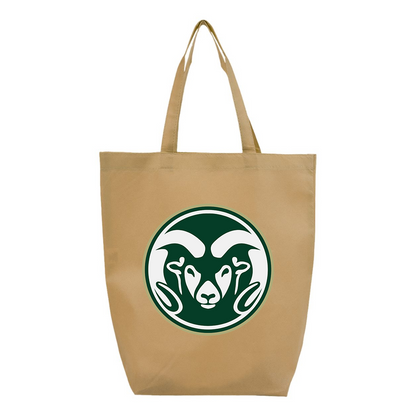 Colorado State Rams Q-Tees Non-Woven Gusset Bottom Tote