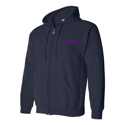 Men's Netgear Logo Zipper Hoodie