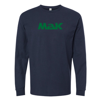 Men's Maschinenbau Kiel Logo Cotton Long Sleeve T-Shirt
