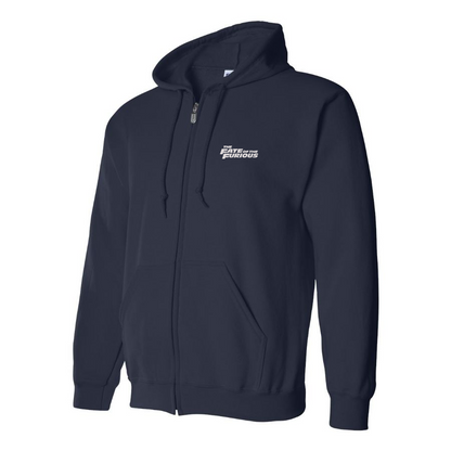 Men's The Fate Of the Furious Logo Zipper Hoodie