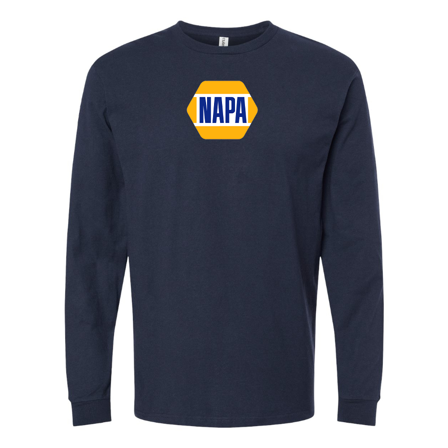 Men's Napa  Logo Cotton Long Sleeve T-Shirt