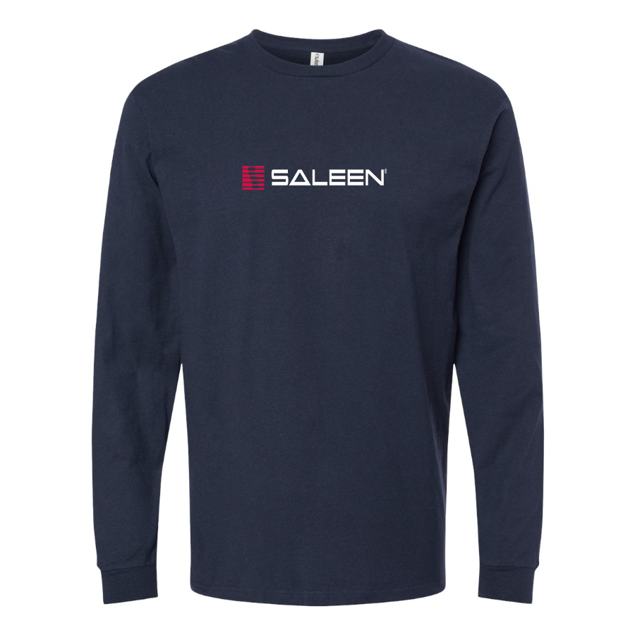 Youth Saleen Logo Cotton Long Sleeve T-Shirt
