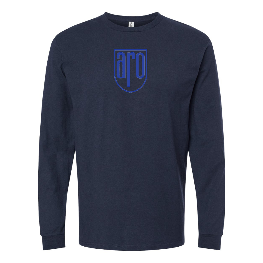 Men's ARO Logo Cotton Long Sleeve T-Shirt
