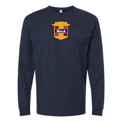 Youth Nash Motors Logo Cotton Long Sleeve T-Shirt