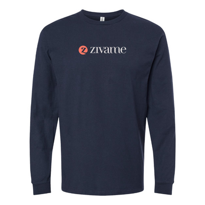Men's Zivame Logo Cotton Long Sleeve T-Shirt