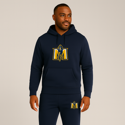 Men's Murray State Racers Logo Hoodie Joggers Set
