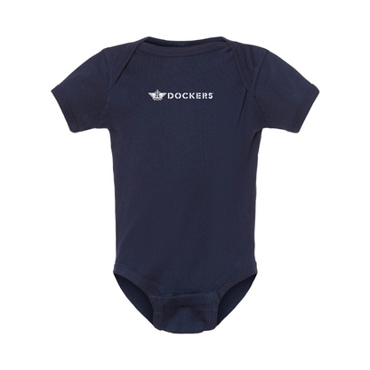 Dockers Logo Baby Romper Onesie