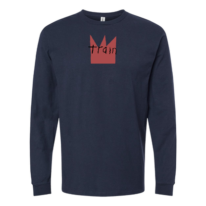 Men's Train Logo Long Sleeve T-Shirt
