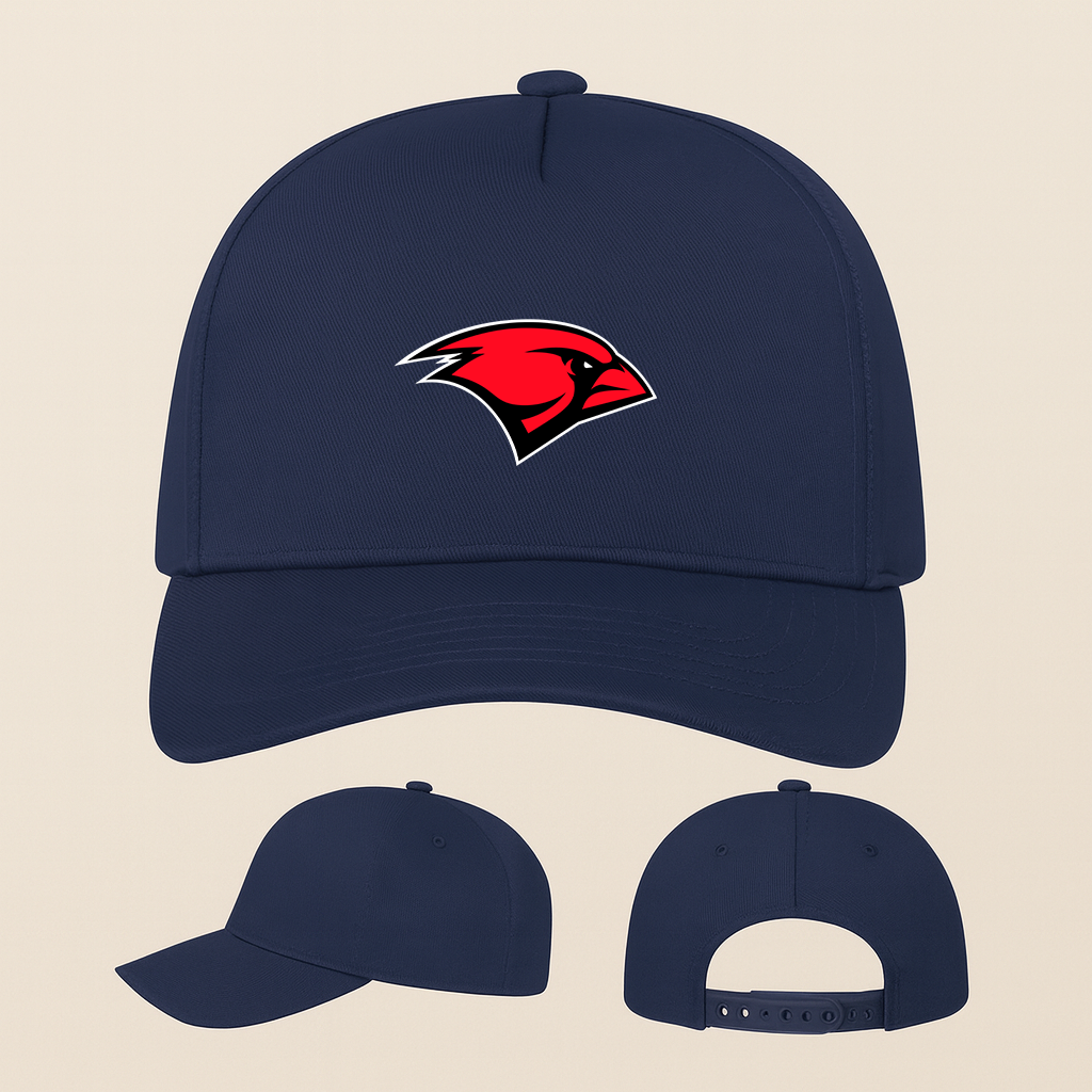 Incarnate Word Cardinals Logo Five Panel Twill Snapback Cap
