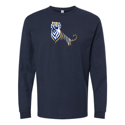 Men's Tiger Beer Logo Cotton Long Sleeve T-Shirt