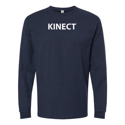 Men's Kinect Logo  Cotton Long Sleeve T-Shirt