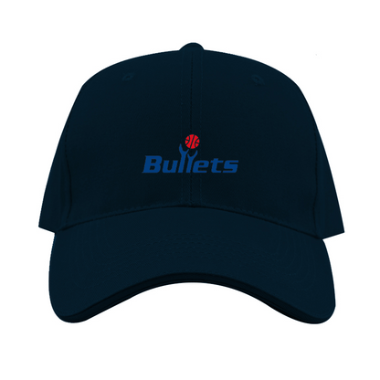 Baltimore Bullets Logo  Dad Baseball Cap Hat