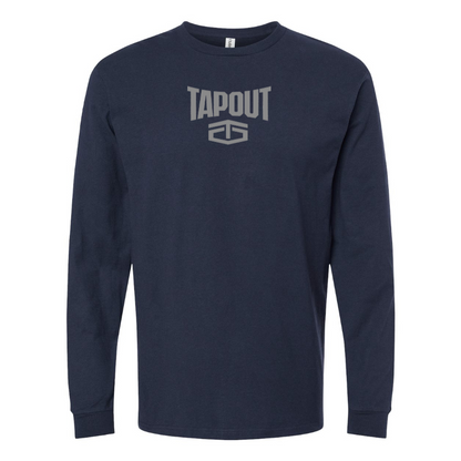 Men's Tapout Logo Cotton Long Sleeve T-Shirt