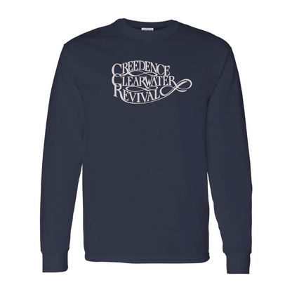Men's Creedence Clearwater Revival Gildan Heavy Cotton Long Sleeve T-Shirt