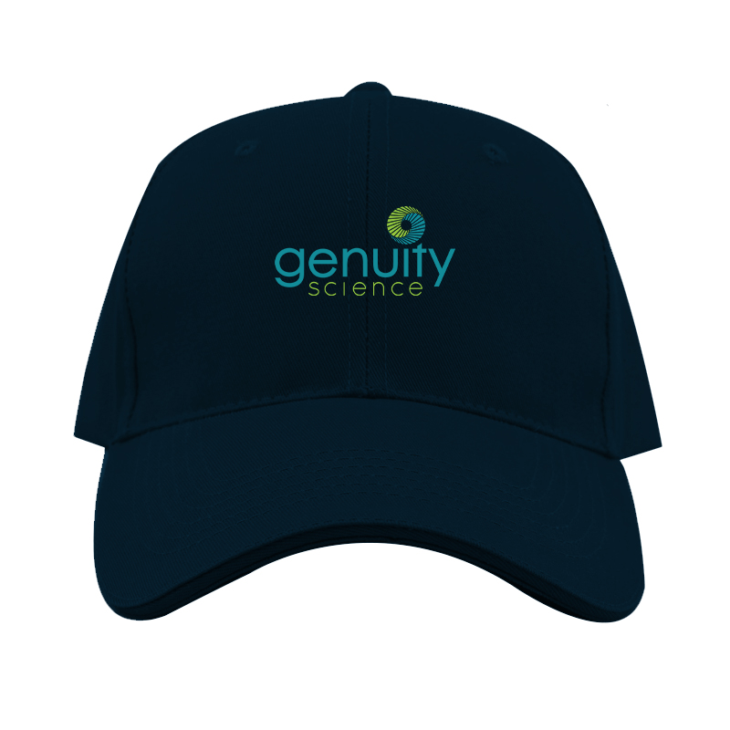 Genuity Science Logo  Dad Baseball Cap Hat