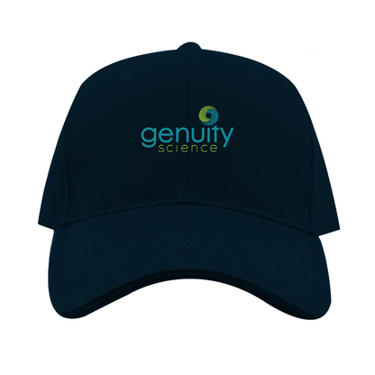 Genuity Science Logo  Dad Baseball Cap Hat