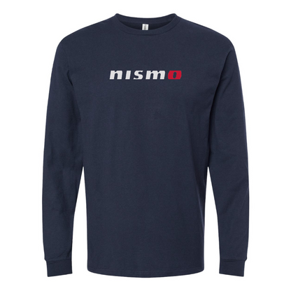 Men's Nismo Logo Cotton Long Sleeve T-Shirt