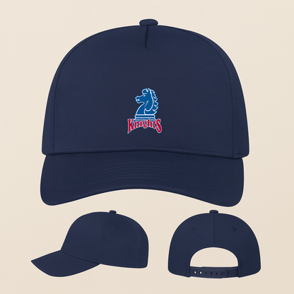 Fairleigh Dickinson Knights Logo Five Panel Twill Snapback Cap